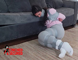 Sock gagged in slouch socks 