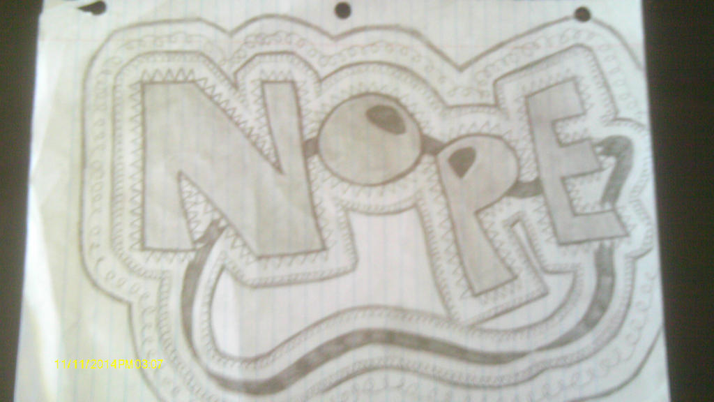 Nope Draw Nope by binzlinz on DeviantArt
