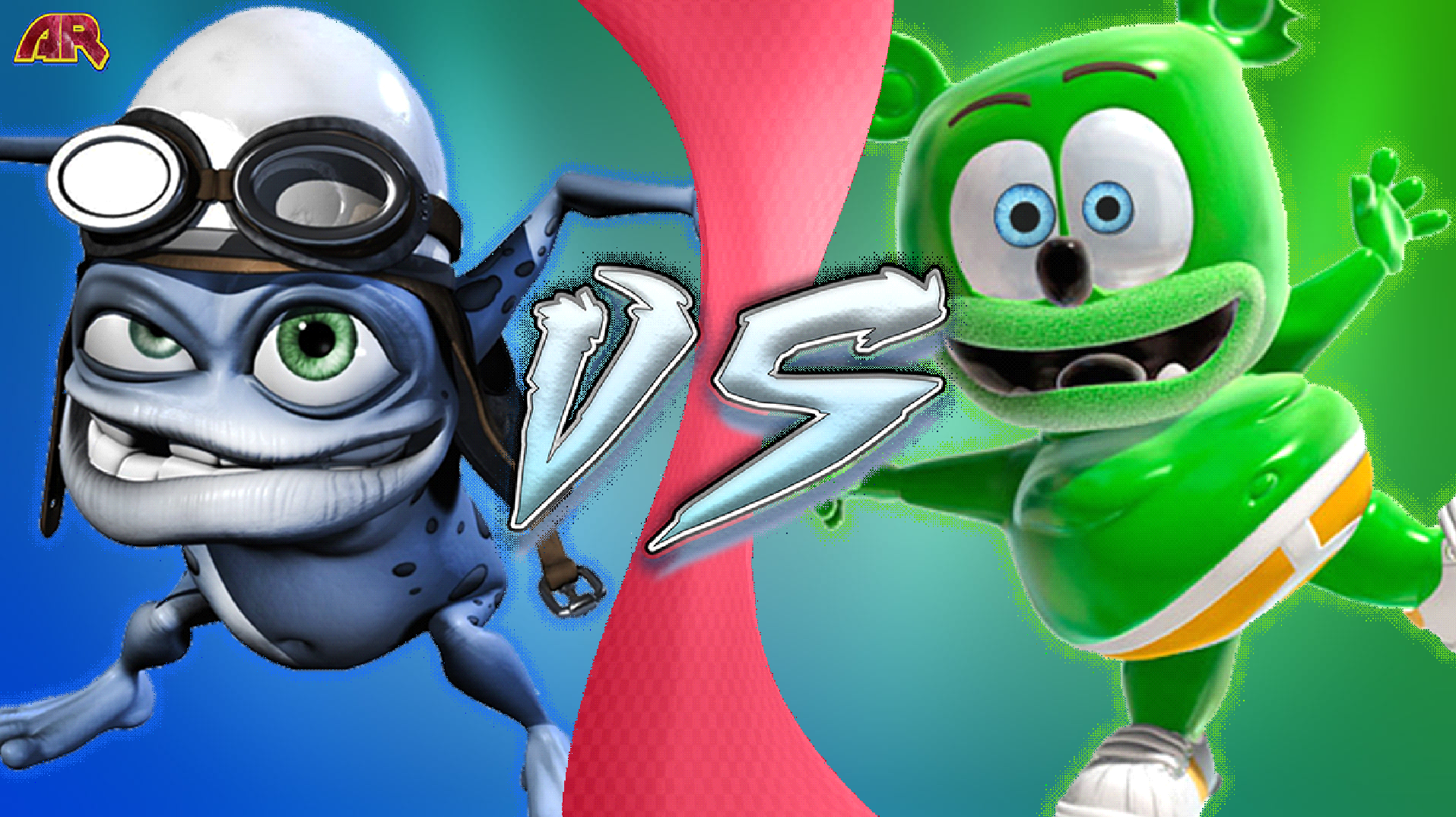 Crazy Frog biting Gummy Bear!! by poyo20 on DeviantArt