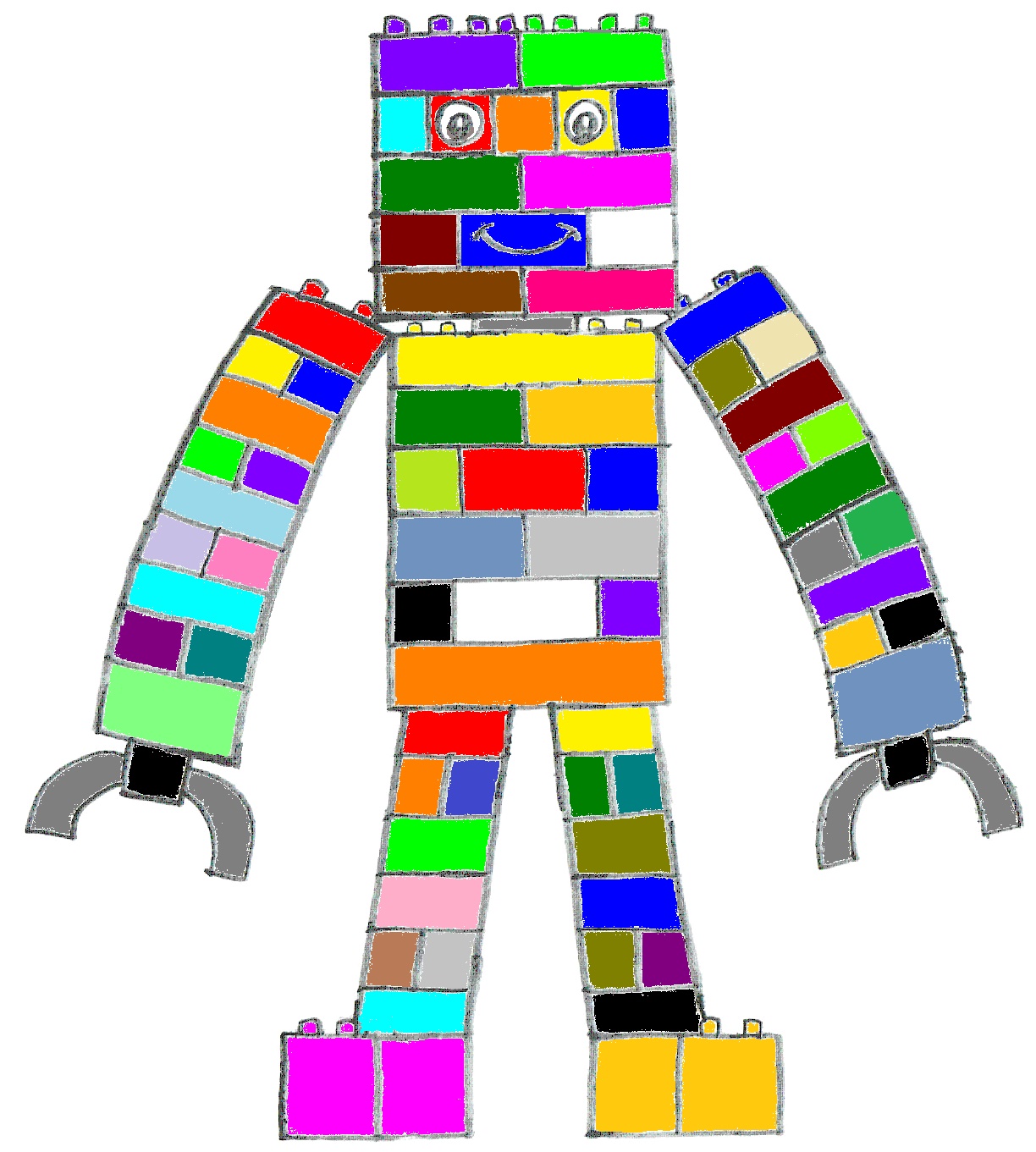 Scp 387 The Living Lego By Maceywitchhunter On Deviantart