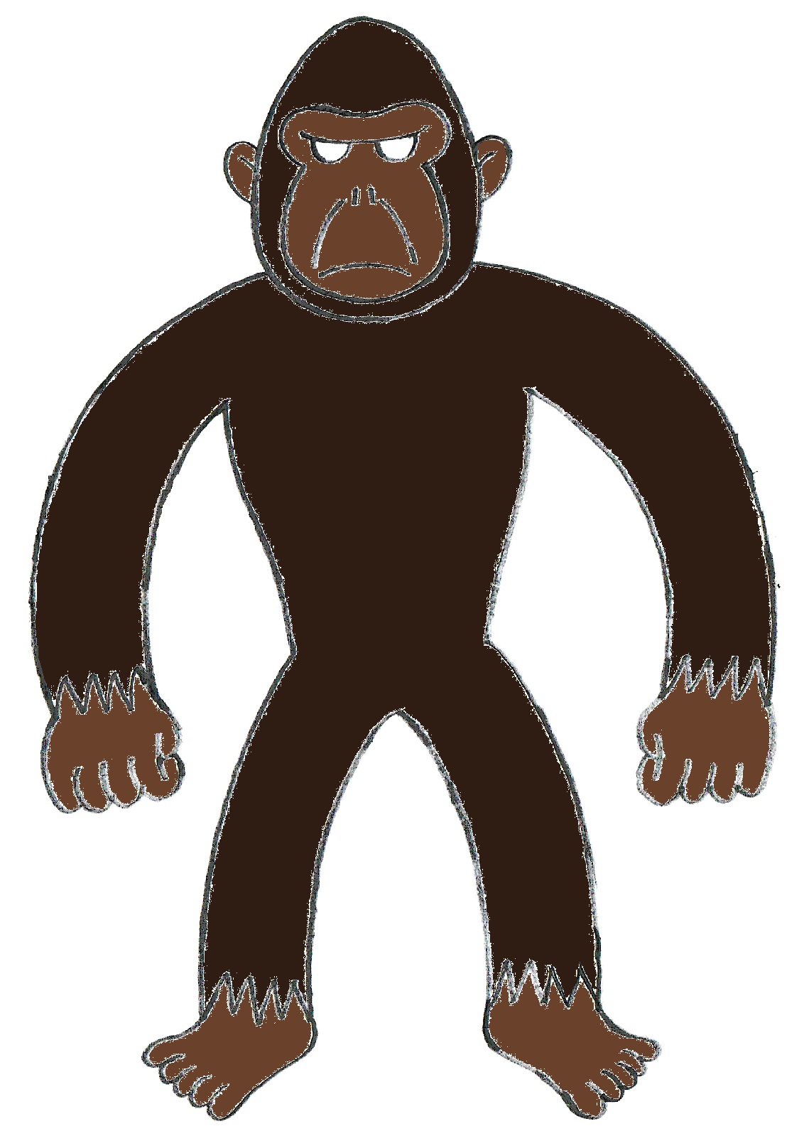 Bigfoot  SCP-1000 (SCP Animation) 
