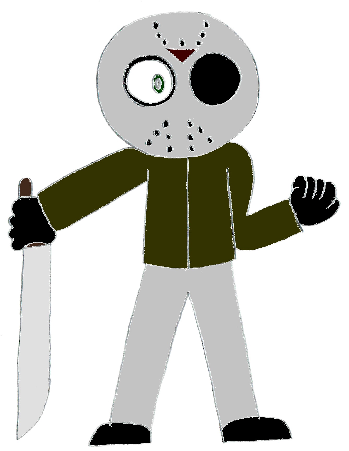 Scp Jason Reed SCP-096-2 as Jason Voorhees by MaceyWitchHunter on DeviantArt