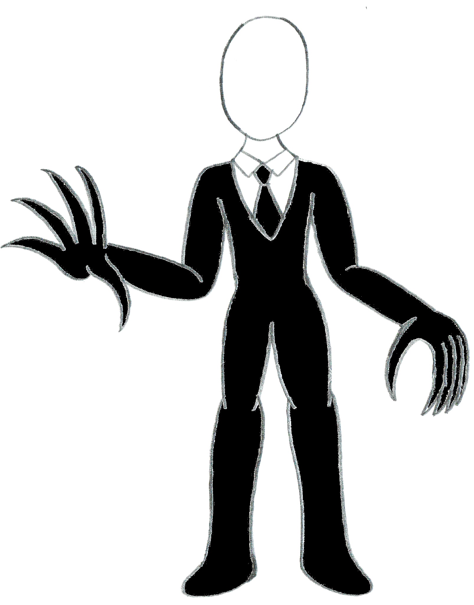 Slenderverse Movie Slenderman Vector by MaceyWitchHunter on DeviantArt
