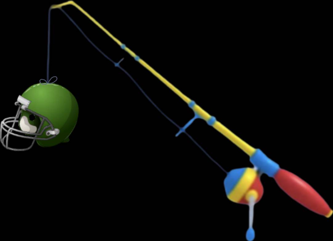 Handy fishing rod with a football helmet by garrettGould on DeviantArt Handy fishing rod with a football helmet by garrettGould on DeviantArt