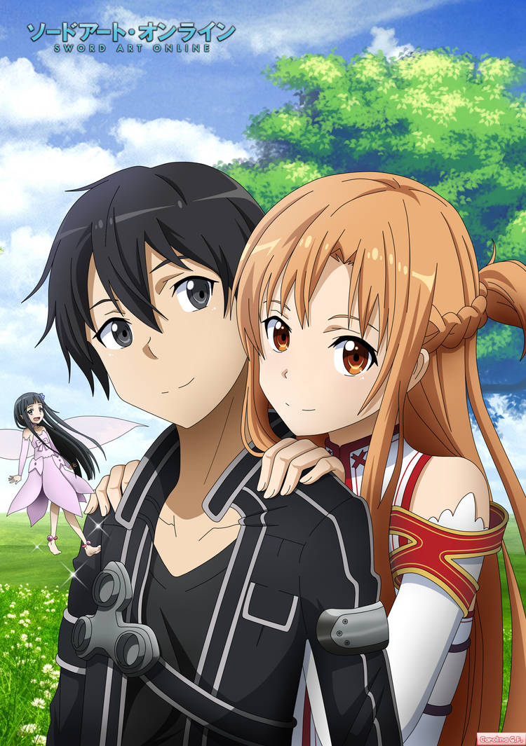 SAO - Kirito, Asuna and Yui