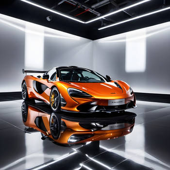 McLaren On a Shiny Floor