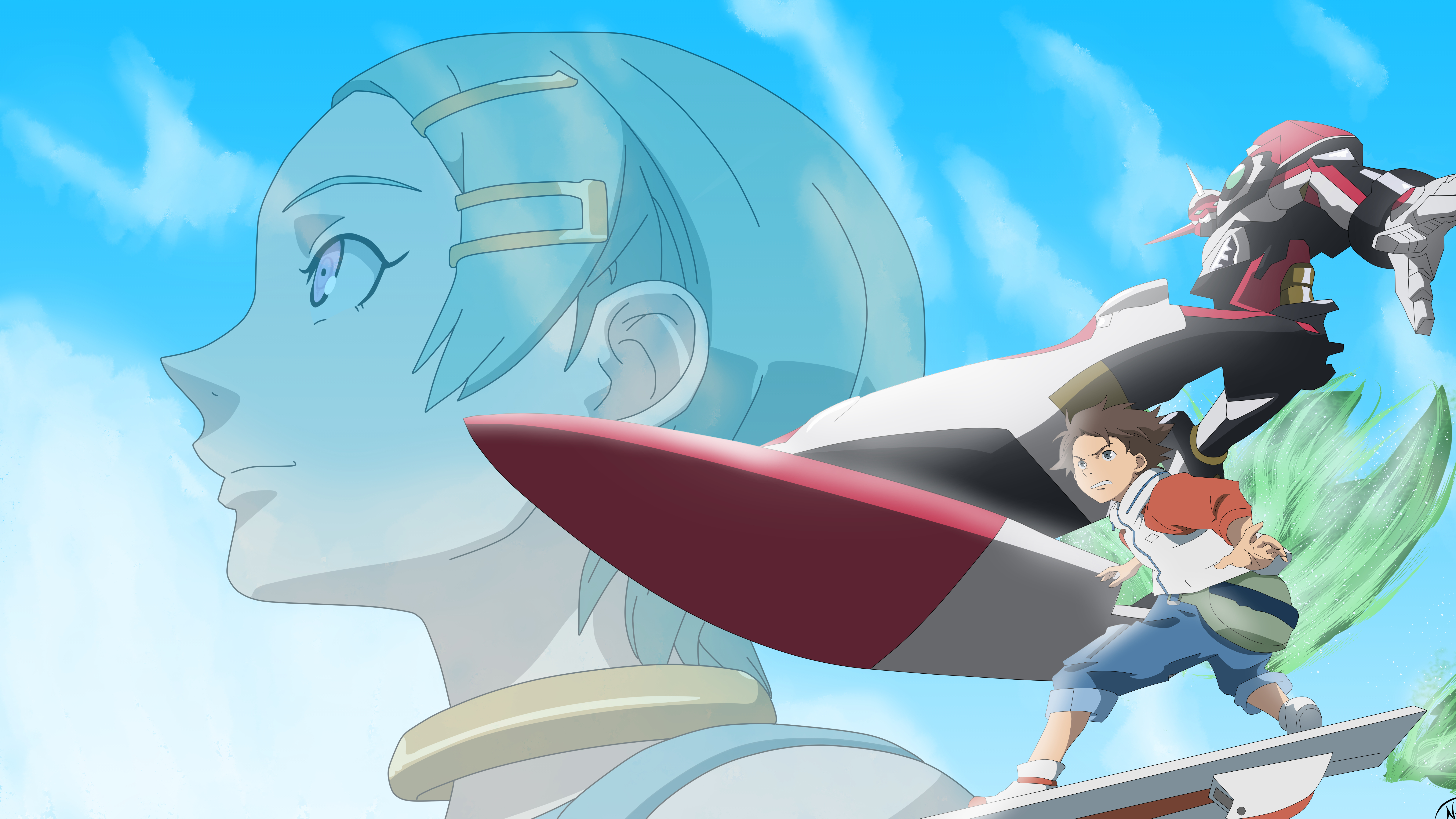 Eureka Seven Wallpaper 8k by Bladedvaults92 on DeviantArt Eureka Seven Wallpaper 8k by Bladedvaults92 on DeviantArt