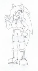 Kate The Hedgehog contest fanart