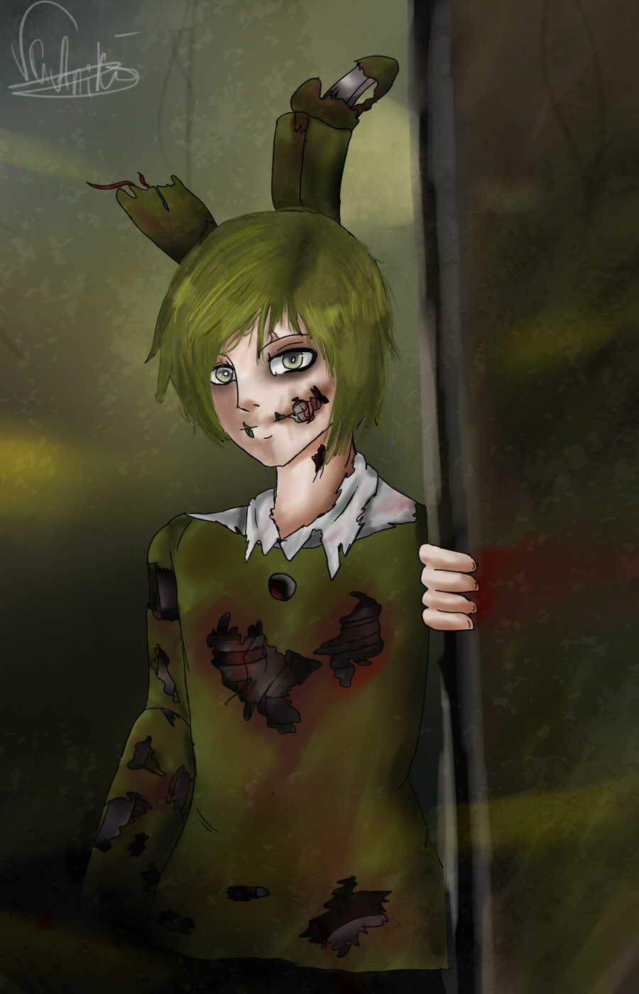 Five nights at Freddy's 3 as anime!!, Anime pics!