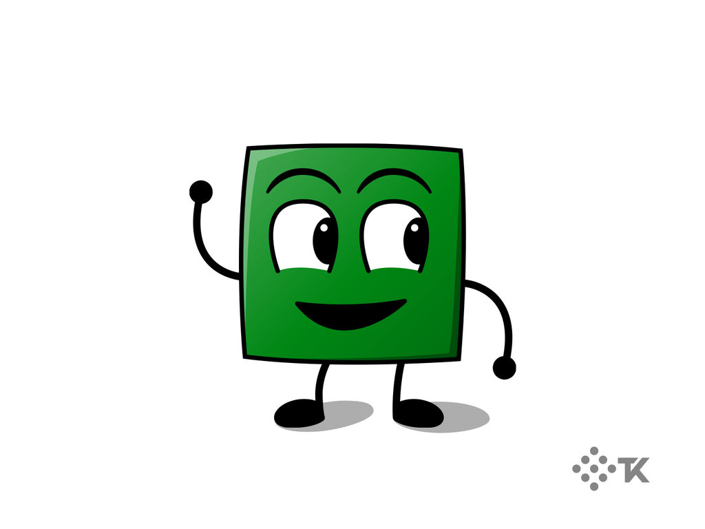 Mr.Square (with my 2000ish style) by ThomasKong on DeviantArt