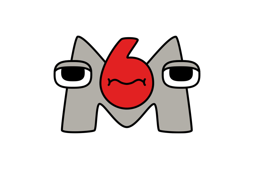 M6 logo in Alphabet Lore by ThomasKong on DeviantArt