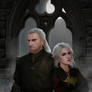 Geralt and Ciri