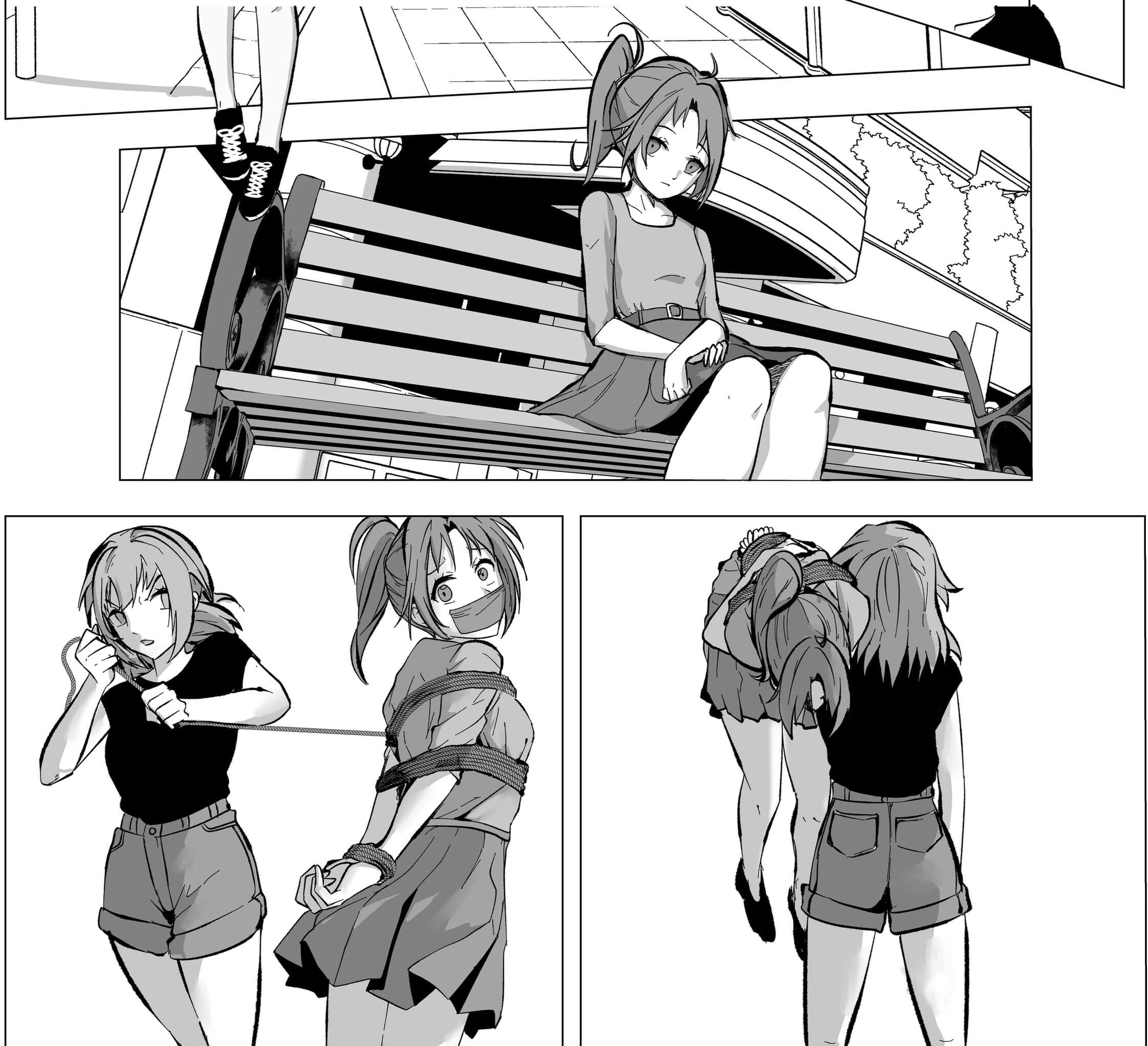 Tied up by JeffDinoy on DeviantArt