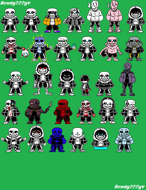 Undertale  TO!Ink sans full fight + hell mode 