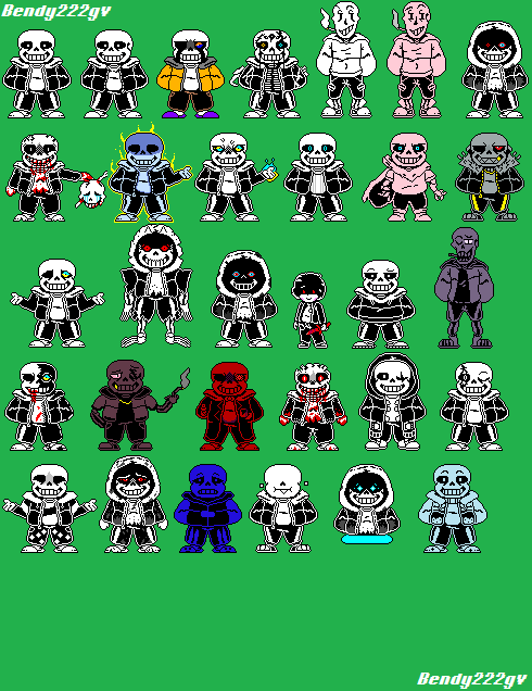 Heres some sprites for a sans fight you are allowed to use them