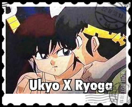 Ukyo and Ryoga Stamp by InuRanmaHalf