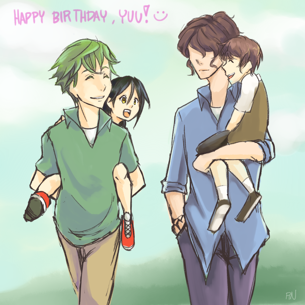 HB: YUU I'M A DAY EARLY