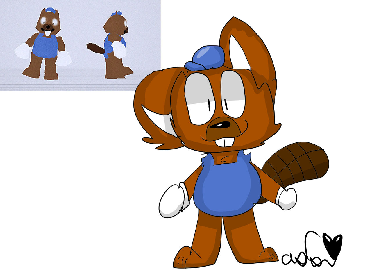 Bucky from shipwrecked 64! by OwochifoxUWU on DeviantArt