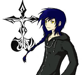 Kingdom Hearts OC: Xiro by Silvire