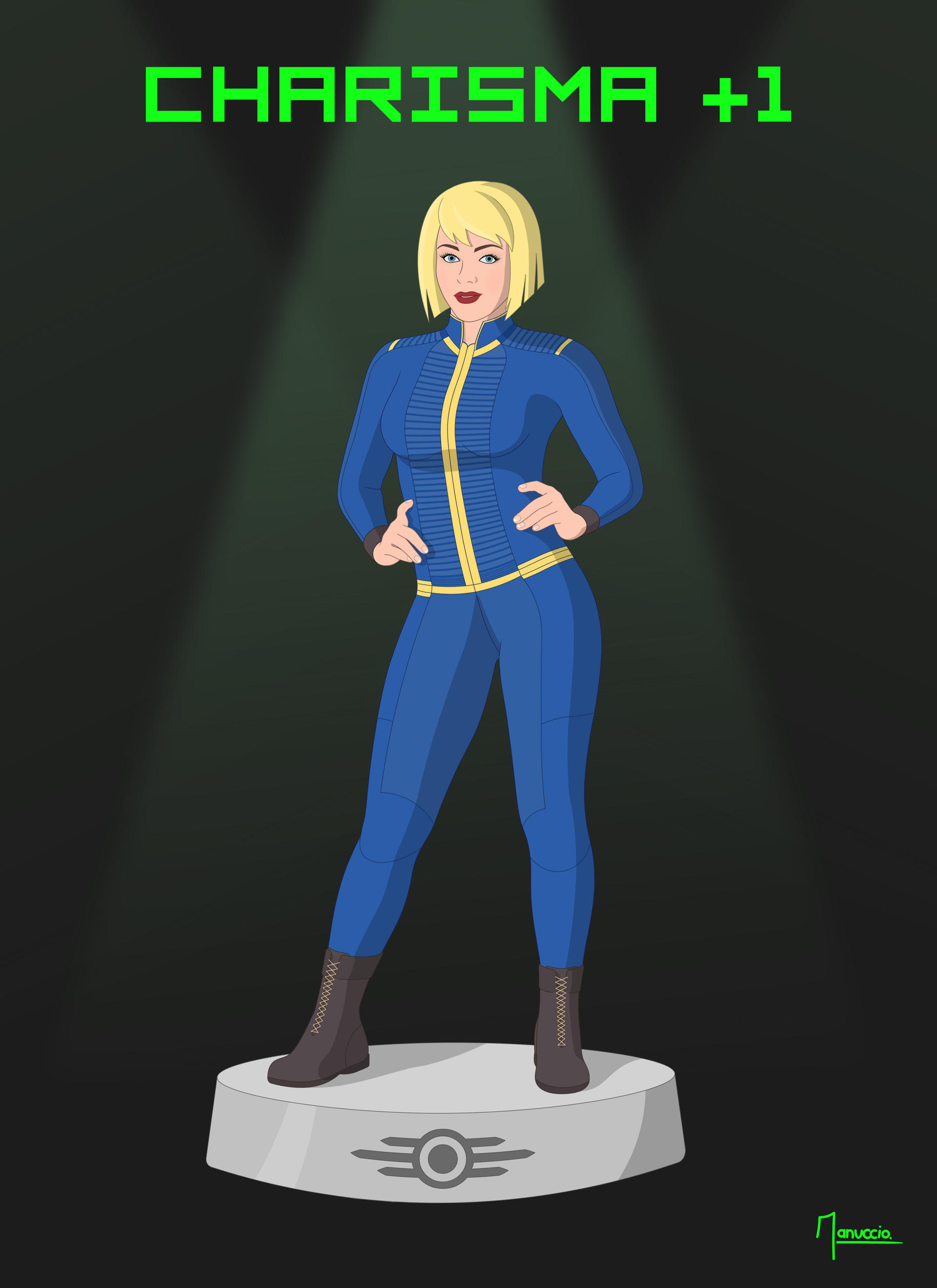 Fallout Charisma +1 by Manuccio on DeviantArt