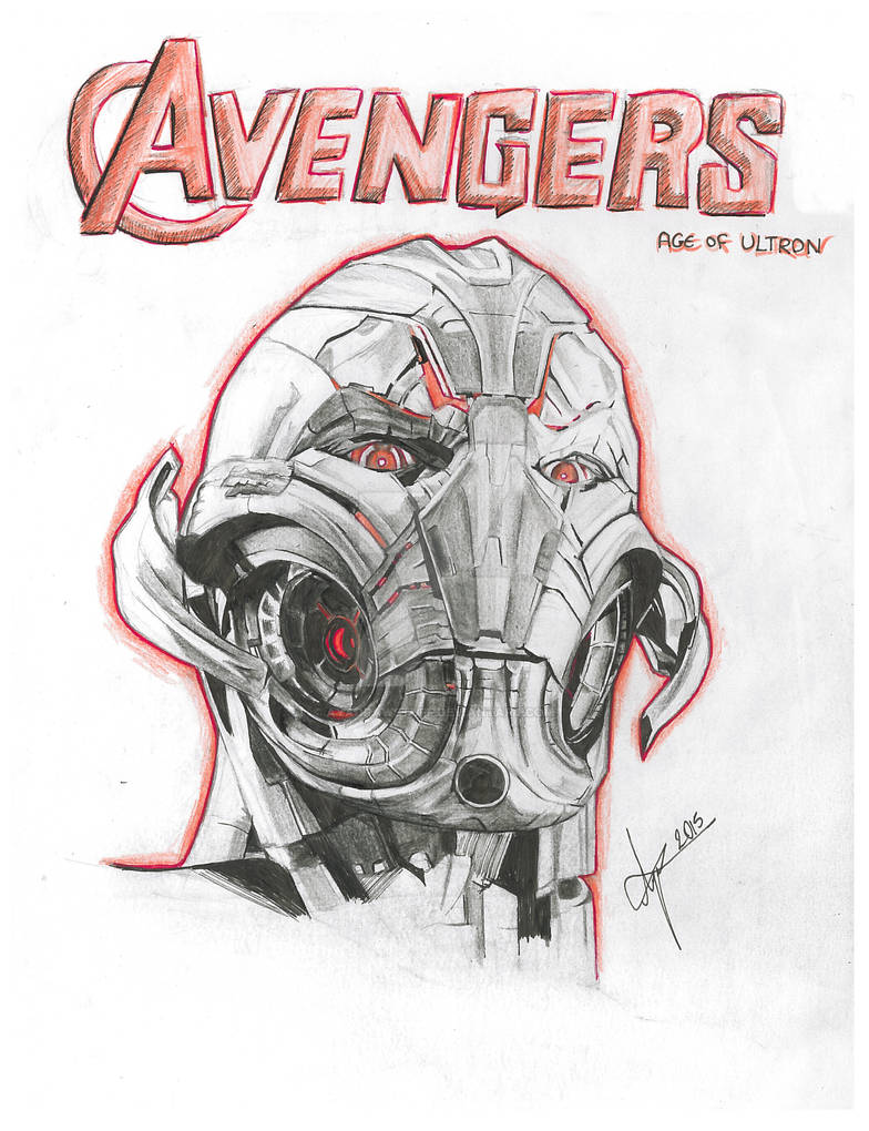 Ultron by Ayadrawstuff on DeviantArt