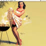 Gil Elvgren Mac OS Theme