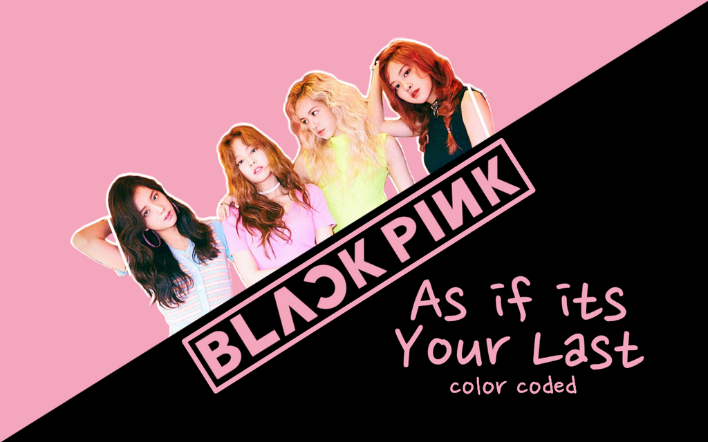 Blackpink Color Coded Cover by nochuminchys on DeviantArt