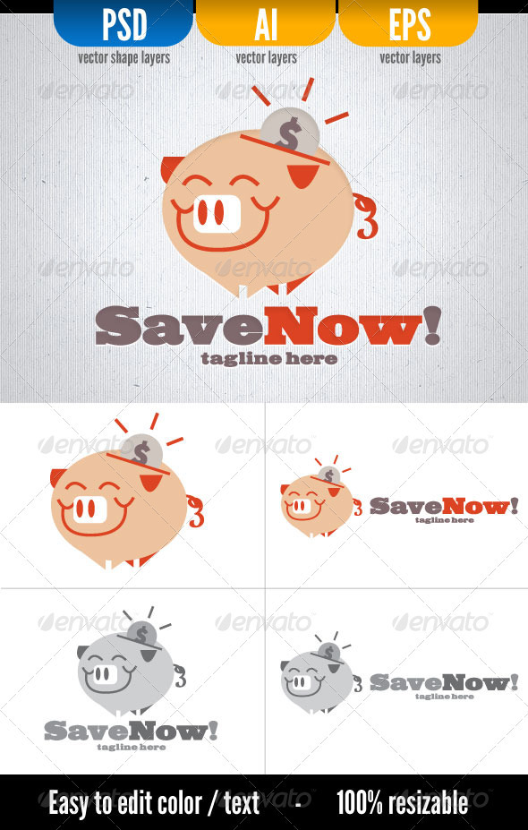 Save Now! (logo - template)