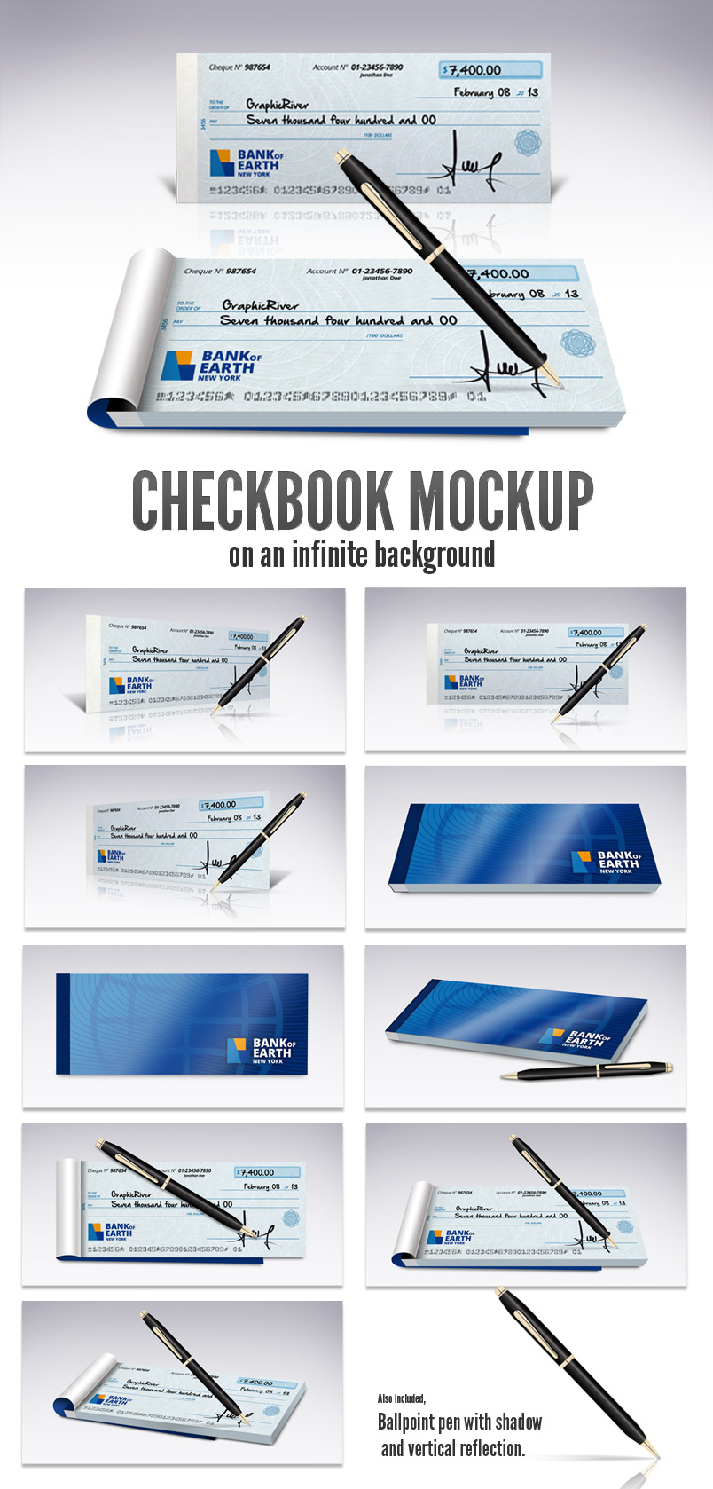 Check Book Mock-Up