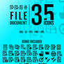 Document /File : 35 icons