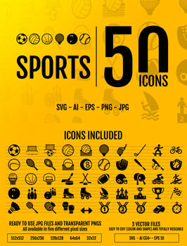 Sports: 50 icons