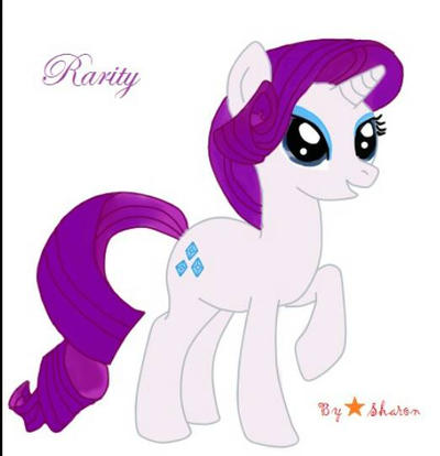 Retarded Rarity Rarity by DarinDashieDo on DeviantArt