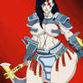 Female Kratos Rule #63 Zeus Armor Set