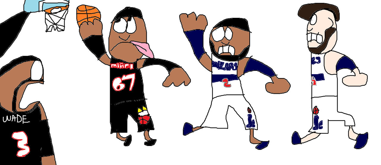 Cartoon Reverse Dunk Me Making A Dunk by Kalson67theNBAFan on DeviantArt