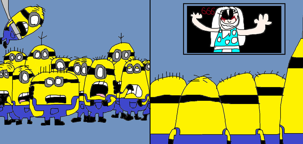 The Minions Get Scared by Avery by Kalson67theNBAFan on DeviantArt