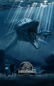 Mosasaurus poster (Jurassic World)