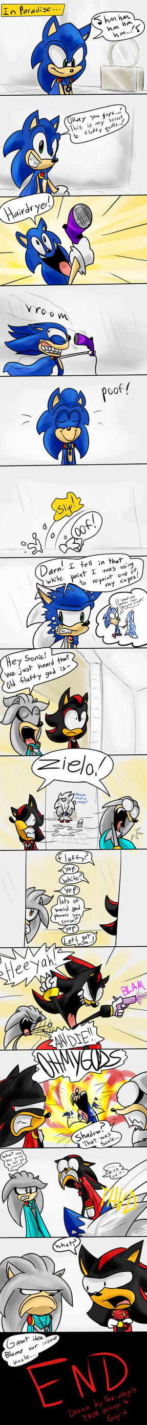 This fusion sonic shadow silver name is shaverinc by AlEKS20004 on  DeviantArt