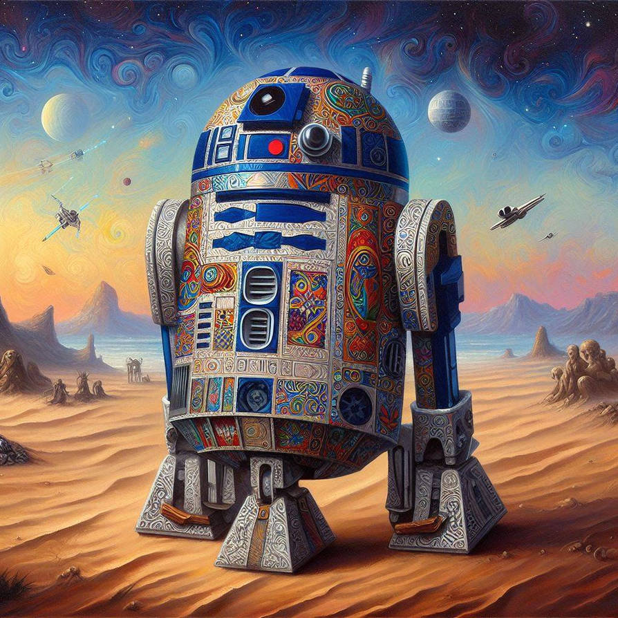 R2D2 by Baileyarthead on DeviantArt