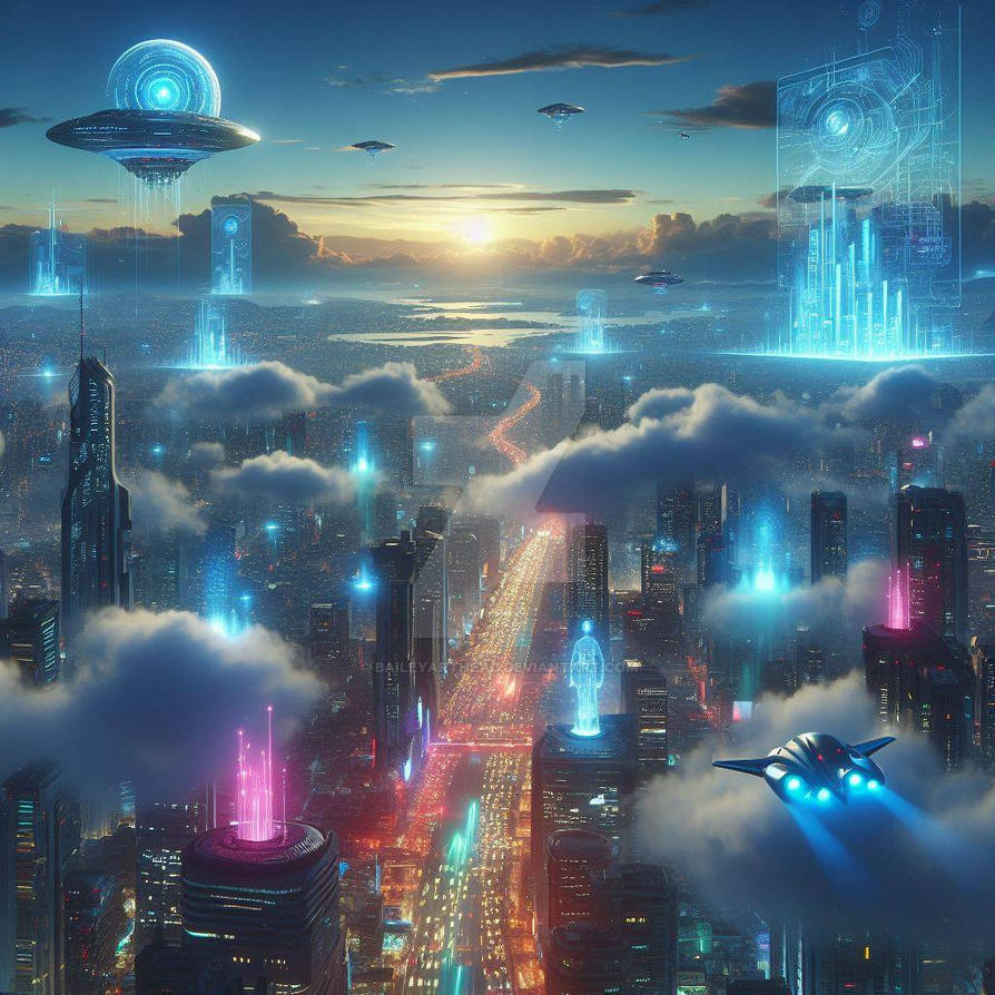 Deviantart Future Future City by Baileyarthead on DeviantArt