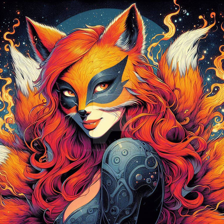 Midnight Fox Rabbit Midnight Fox Bandit by Baileyarthead on DeviantArt
