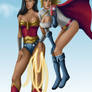 Wonder Woman and Power Girl 2014