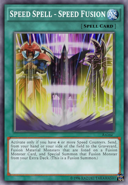 Spell Speed Speed Spell - Speed Fusion in Anime by YuyaSendou on DeviantArt