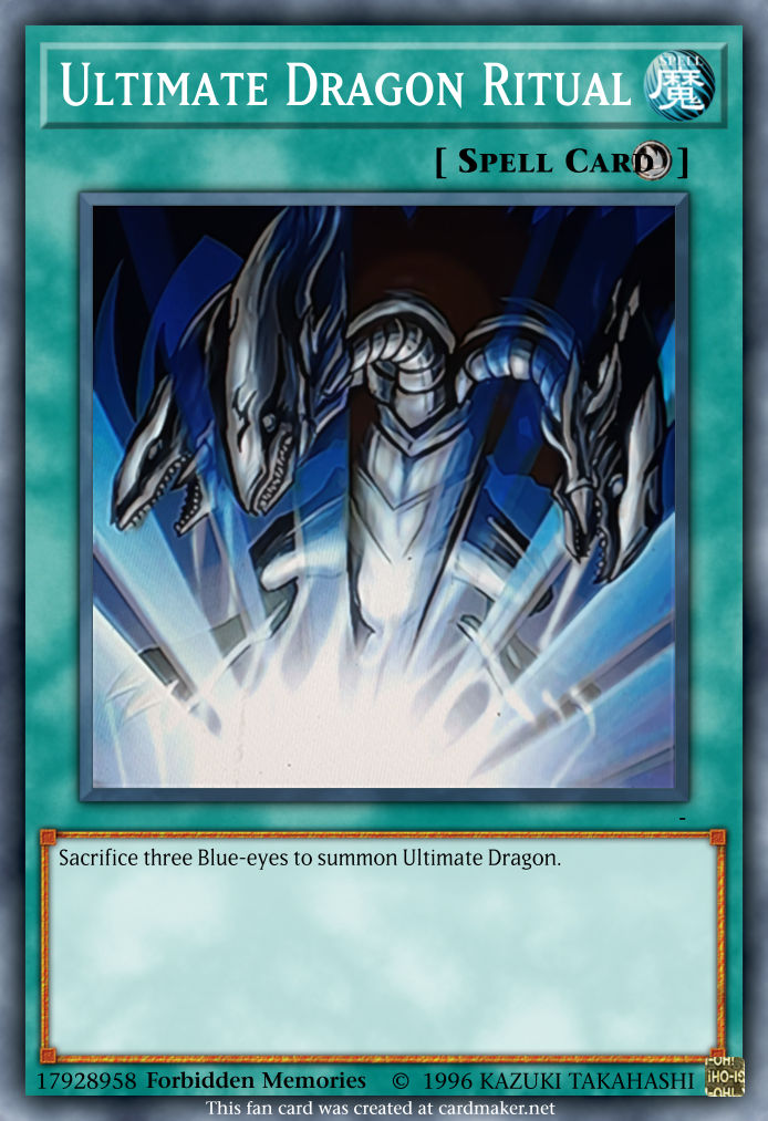 Ultimate Dragon Ritual in Forbidden Memories by YuyaSendou on DeviantArt