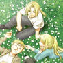 Ed,Winry and Al