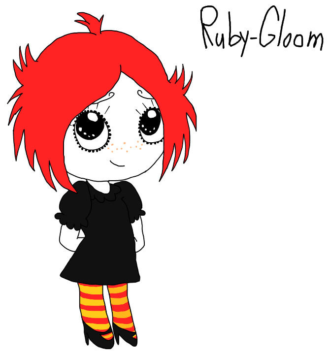 Ruby Gloom by Samthelily on DeviantArt