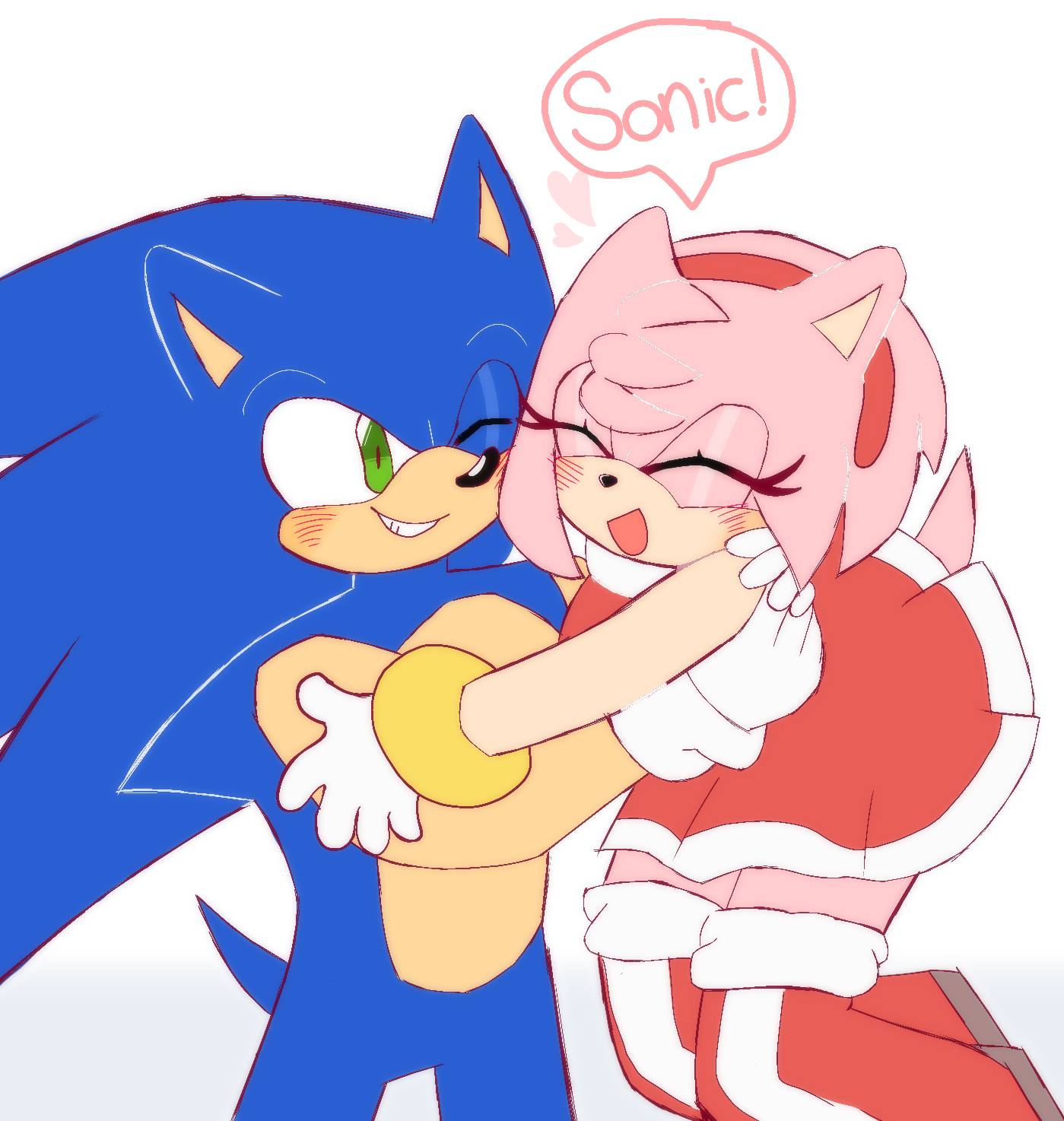 Sonamy - fanart by DaisiesAreCool on DeviantArt