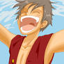 One Piece - Luffy Happy