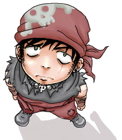 BLoody the Pirate - chibi