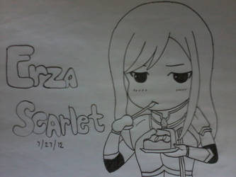 Erza Scarlet chibi - Fairy Tail