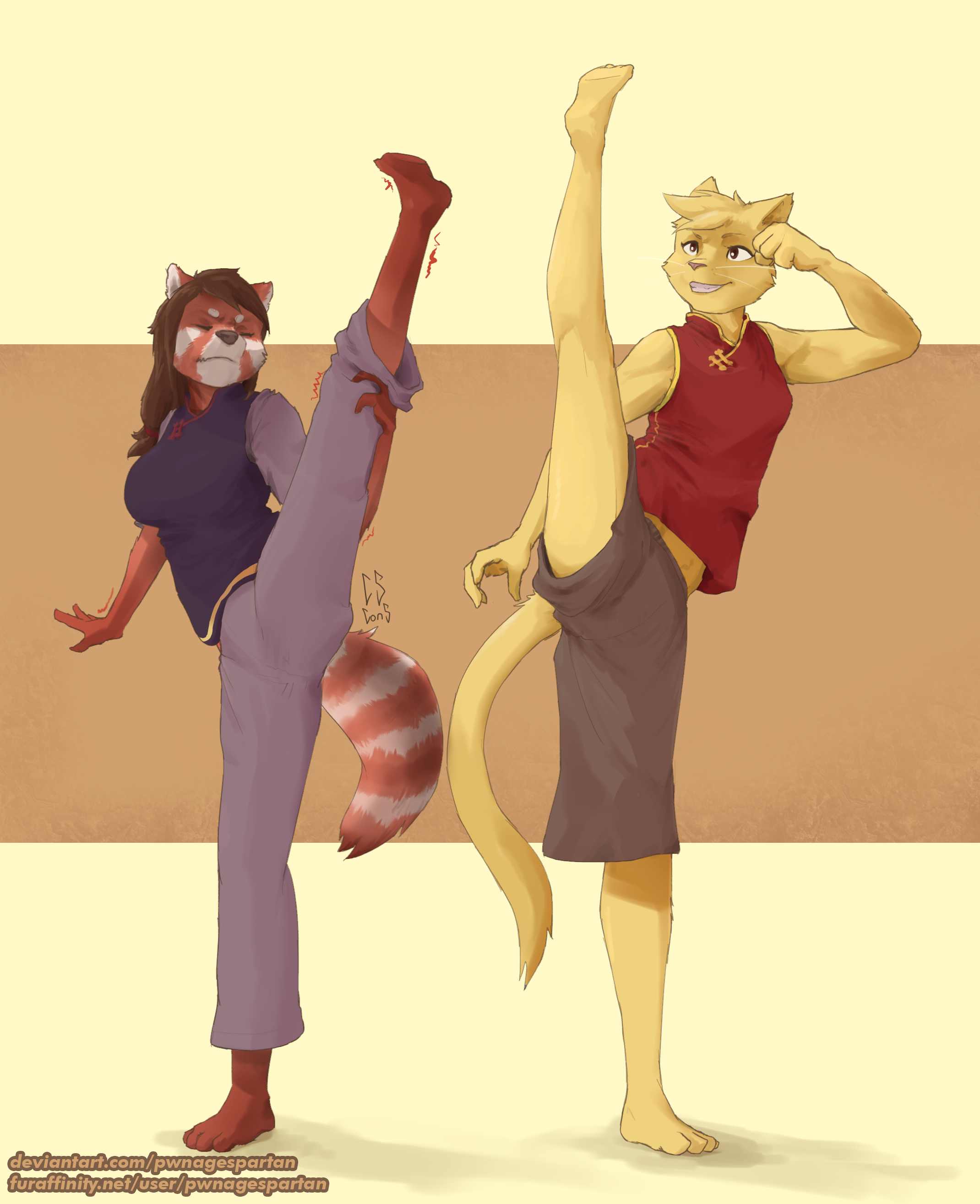 Split Leg Cartoon Leg Split Challenge by PwnageSpartan on DeviantArt